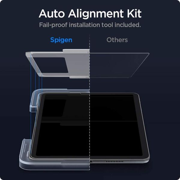 Защитное стекло Spigen для iPad Air 5/ 4 / iPad Pro 11 - EZ FIT GLAS.tR (1 шт), Clear (AGL02065) AGL02065 фото