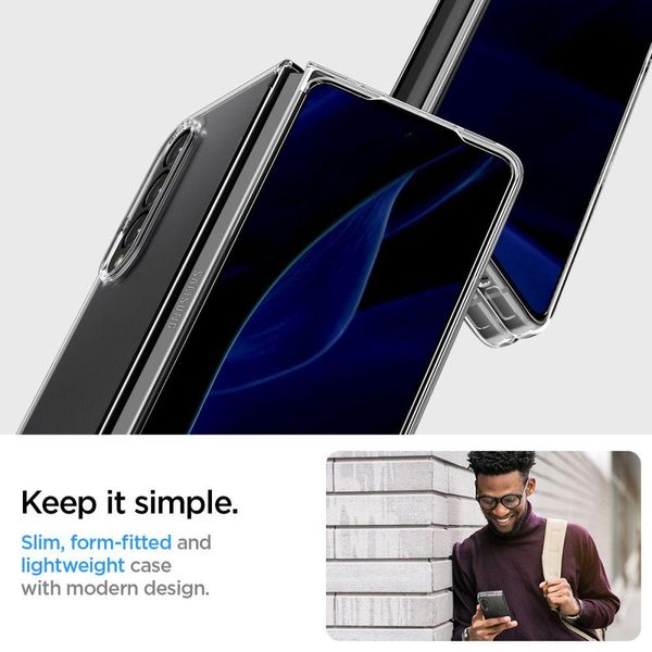 Чохол Spigen для Samsung Galaxy Z Fold 4 - AirSkin, Crystal Cleare (ACS05104) ACS05104 фото