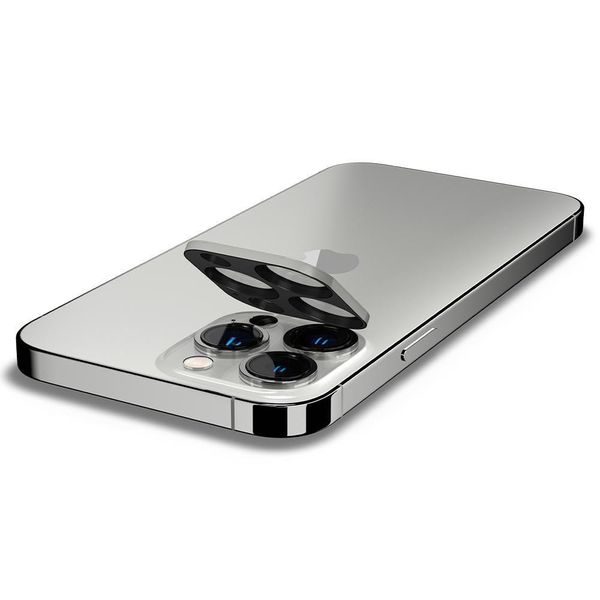 Захисне скло Spigen для камери iPhone 13 Pro Max — Optik (2 шт.), Silver (AGL04033) AGL04033 фото