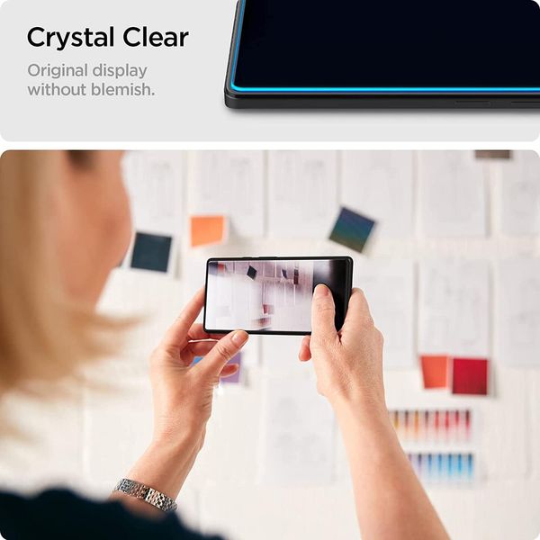 Захисне скло Spigen для Samsung Galaxy S23 Plus - Slim Glas.TR (1 шт), Clear (AGL05955) AGL05955 фото