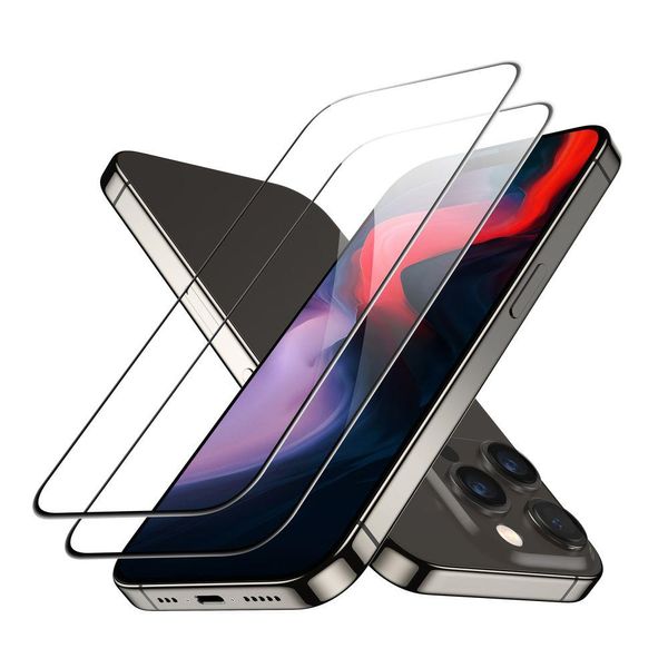 Захисне скло ESR для iPhone 15 Pro Max - Armorite (2 шт), Black (4894240174326) 174326 фото