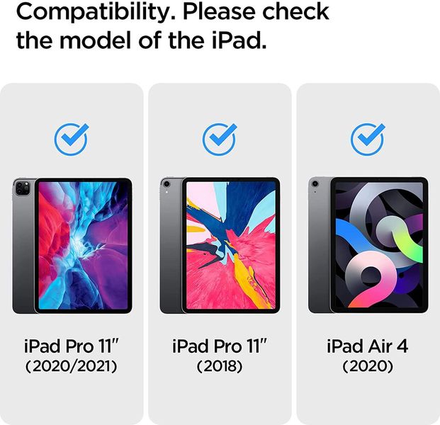 Захисне скло Spigen для iPad Air 5/4/iPad Pro 11 - EZ FIT GLAS.tR (1 шт), Clear (AGL02065) AGL02065 фото