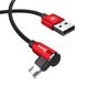 Кабель USB Baseus MVP Elbow MicroUSB 1м, Red (CAMMVP-A09) 269538 фото 3