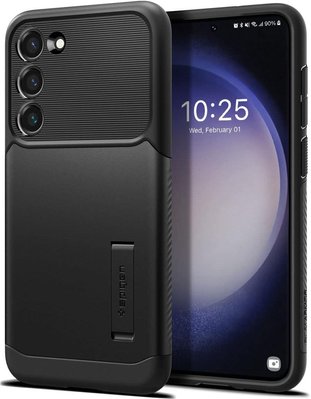 Чохол Spigen для Samsung Galaxy S23 Plus - Slim Armor, Black (ACS05689) ACS05689 фото