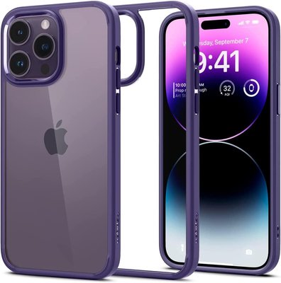Чохол Spigen для iPhone 14 Pro - Ultra Hybrid, Deep Purple (ACS05577) ACS05577 фото