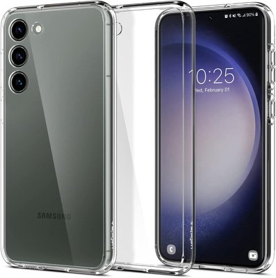 Чохол Spigen для Samsung Galaxy S23 Plus - Ultra Hybrid, Crystal Clear (ACS05668) ACS05668 фото