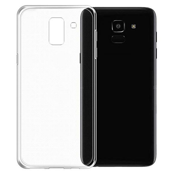 Чохол Ou Case для Samsung Galaxy J6 Unique Skid Silicone, Transparent 1037358497 фото