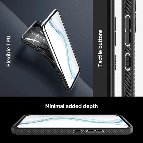 Чехол Spigen для Samsung Galaxy A54 5G - Liquid Air, Matte Black (ACS05885) ACS05885 фото