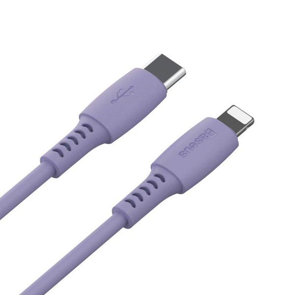 Кабель Baseus Type-C For iP Colourful 18W 1.2m, Purple (CATLDC-05) 216327 фото