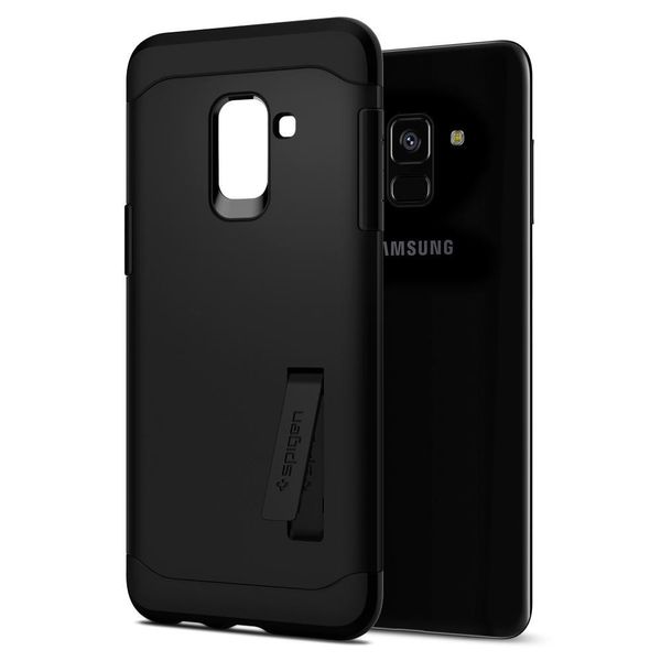Чехол Spigen для Samsung A8 (2018) Slim Armor, Black (590CS22753) 590CS22753 фото