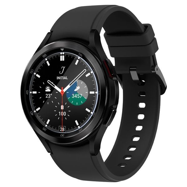 Защитное стекло Spigen для Galaxy Watch 4 Classic (46mm) EZ FiT GLAS.tR (2шт), (AGL04023) AGL04023 фото