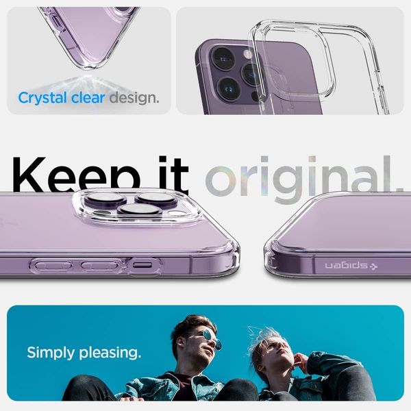 Чохол Spigen для iPhone 14 Pro Max - Ultra Hybrid (Пошкоджена упаковка), Crystal Clear (ACS04816) ACS04816 фото