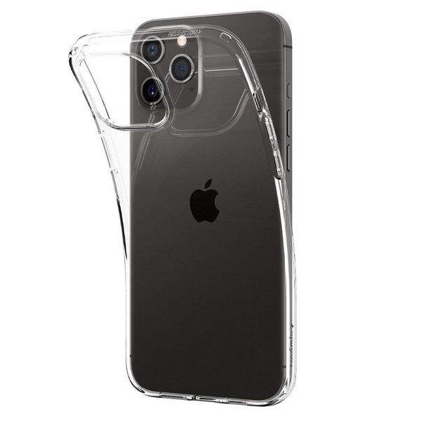 Чехол Spigen для iPhone 12 / 12 Pro Liquid Crystal, Crystal Clear (ACS01697) ACS01697 фото