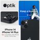 Захисне скло Spigen для камери iPhone 14/14 Plus - Optik Pro (2шт), Black (AGL05213) AGL05213 фото 10