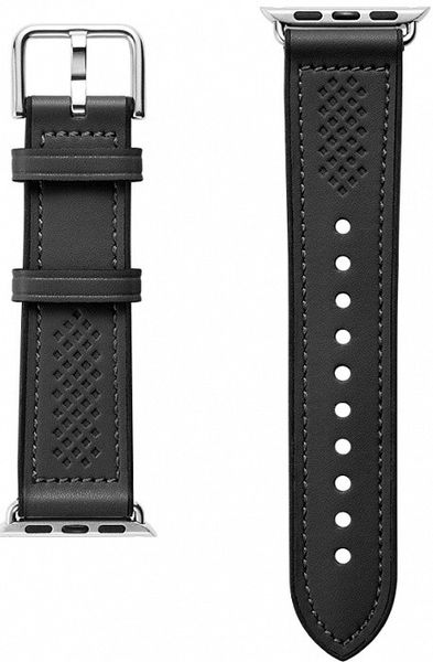 Ремінець Spigen для Apple Watch Series 5/4/3/2/1 40/38 mm Retro Fit, Black (061MP27003) 061MP27003 фото