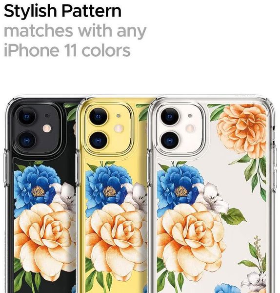 Чохол Spigen для iPhone 11 Ciel, Blue Floral (076CS27530) 076CS27530 фото
