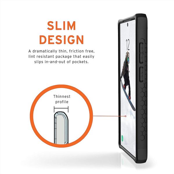 Чохол Urban Armor Gear (UAG) для Samsung Galaxy Note 20 Ultra 5G - Monarch Series, Black (212201114040) 102159962 фото