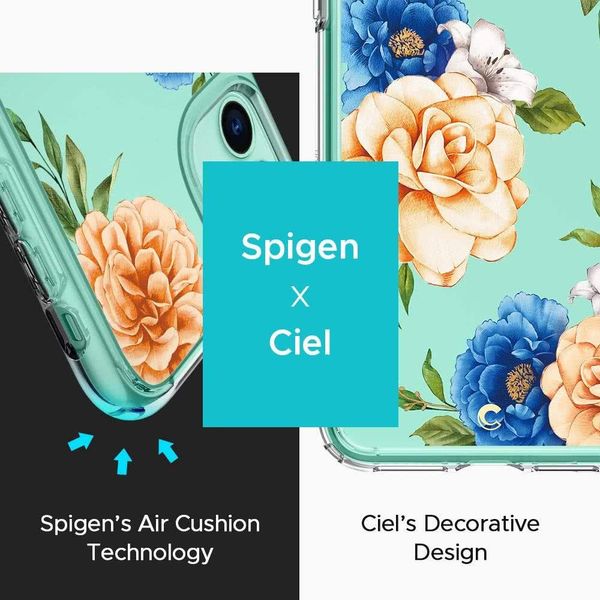 Чохол Spigen для iPhone 11 Ciel, Blue Floral (076CS27530) 076CS27530 фото