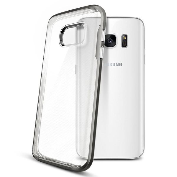 Чехол Spigen для Samsung Galaxy S7 Neo Hybrid Crystal, Gunmetal (555CS20022) 555CS20022 фото