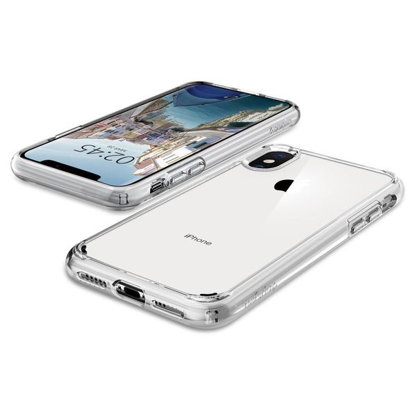 Чохол Spigen для iPhone XS/X Ultra Hybrid, Crystal Clear (063CS25115) 063CS25115 фото