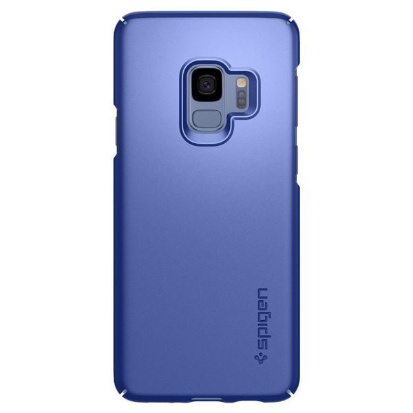 Чохол Spigen для Samsung S9 Thin Fit, Coral Blue 592CS22822 фото