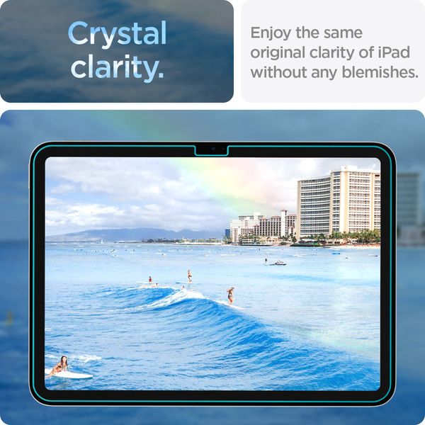 Захисне скло Spigen для iPad 10 (10.9") 2022 Screen Protector GLAS.tR Slim HD (AGL05541) AGL05541 фото