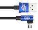 Кабель USB Baseus MVP Elbow MicroUSB 1м, Blue (CAMMVP-A03) 269521 фото 2
