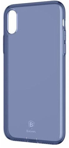 Чохол Baseus для iPhone X Simple Series Pluggy, Transparent Blue (ARAPIPHX-A03) 1920 фото