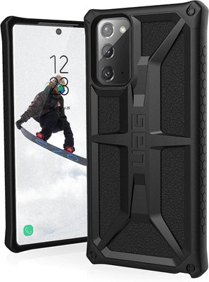 Чехол Urban Armor Gear (UAG) для Samsung Galaxy Note 20 5G - Monarch Series, Black (212191114040) 106534450 фото