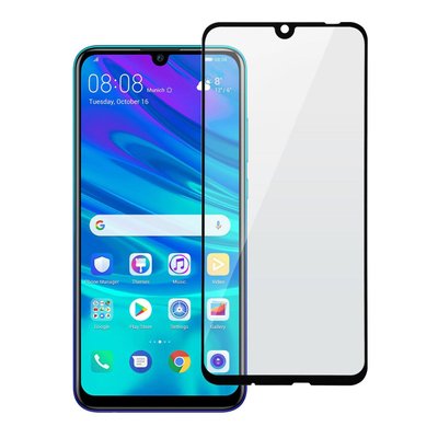 Захисне скло Lion для Huawei P Smart 2019 3D Perfect Protection Full Glue, Black 1242798335 фото