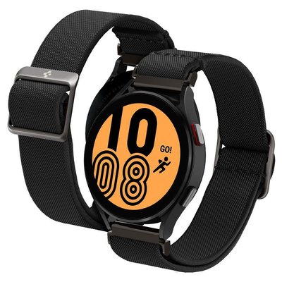 Ремінець Spigen для Samsung Galaxy Watch 4/5/5 PRO (40/42/44/45/46 MM) - Fit lite, Black (AMP04040) AMP04040 фото