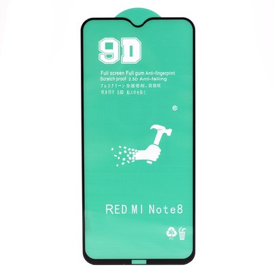 Защитная пленка Ceramics 9D Full Glue для Xiaomi Redmi Note 8T, Black 1247373116 фото