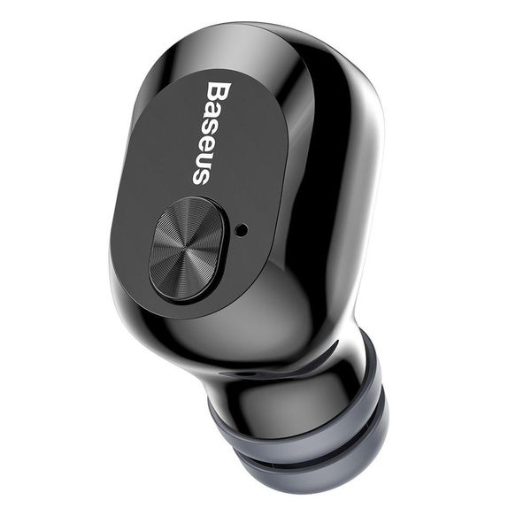 Бездротові навушники Baseus із зарядним кейсом Encok W01 TWS, Black (NGW01-01) 293267 фото
