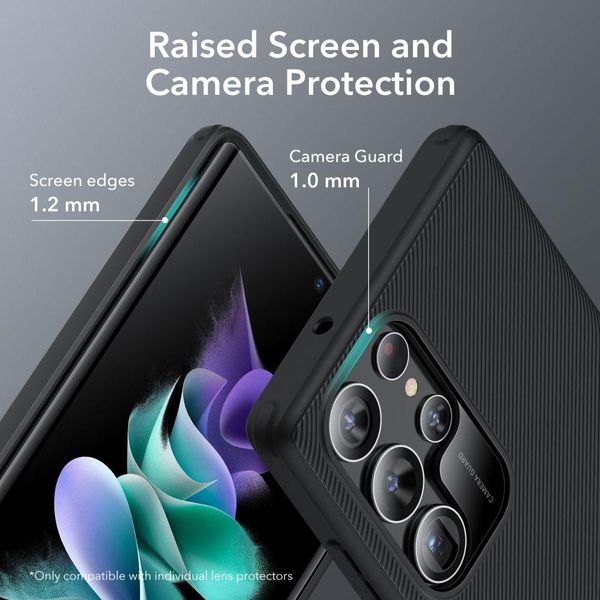 Чохол ESR для Samsung Galaxy S23 Ultra - Air Shield Boost, Black (4894240175880) 175880 фото