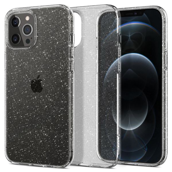 Чехол Spigen для iPhone 12 Pro Max Liquid Crystal Glitter, Crystal Quartz (ACS01614) ACS01614 фото
