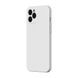 Чохол Baseus для iPhone 12 Pro Max Liquid Silica Gel, Ivory white (WIAPIPH67N-YT02) 228597 фото 2