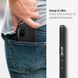 Чохол Spigen для OnePlus 8T — Liquid Air, Matte Black (ACS02060) ACS02060 фото 5