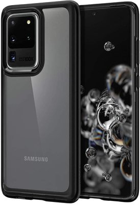 Чехол Spigen для Samsung Galaxy S20 Ultra - Ultra Hybrid, Matte Black (ACS00714) ACS00714 фото