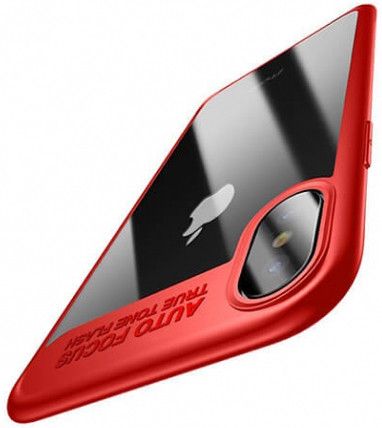 Чехол Baseus для iPhone X Suthin Case Autofocus, Red (ARAPIPHX-SB09) 1739 фото