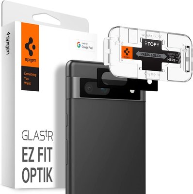 Защитное стекло Spigen для камеры Pixel 7a - EZ Fit Optik (2шт), Black (AGL05970) AGL05970 фото