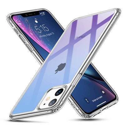 Чехол ESR для iPhone 11 Mimic Tempered Glass, Blue+Purple (3C01192290201) 91814 фото