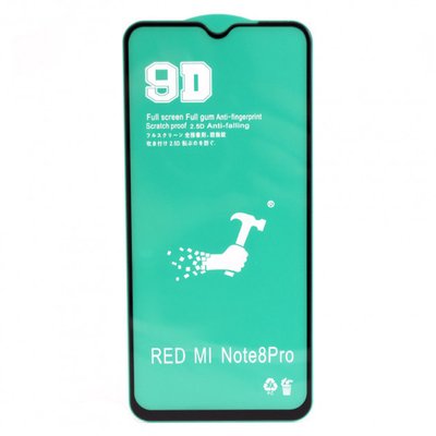 Захисна плівка Ceramics 9D Full Glue для Xiaomi Redmi Note 8 Pro, Black 1247430292 фото