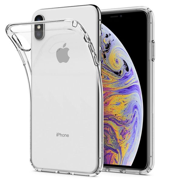 Чехол Spigen для iPhone XS Max, Liquid Crystal, Crystal Clear (065CS25122) 065CS25122 фото