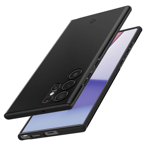 Чохол Spigen для Samsung Galaxy S22 Ultra — Thin Fit, Black (ACS03911) ACS03911 фото