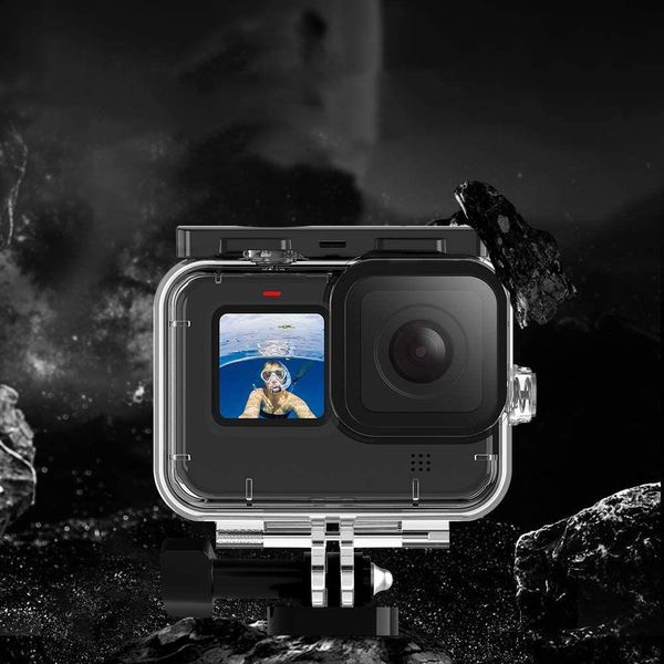 Водонепроницаемый чехол Tech-Protect для GoPro Hero 11 / 10 / 9 Waterproof Case, Clear (0795787715109) 715109 фото