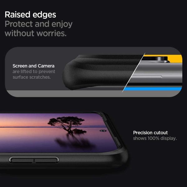 Чохол Spigen для Samsung Galaxy S20 Ultra — Ultra Hybrid, Matte Black (ACS00714) ACS00714 фото