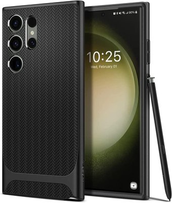 Чохол Spigen для Samsung Galaxy S23 Ultra - Neo Hybrid, Black (ACS05626) ACS05626 фото