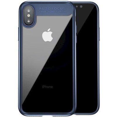 Чехол Baseus для iPhone X Suthin Case Autofocus, Dark blue (ARAPIPHX-SB15) 264564 фото