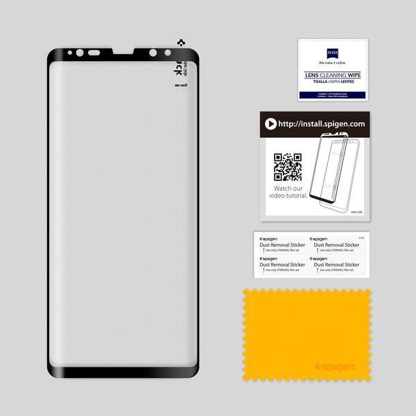 Захисне скло Spigen для Samsung Note 8, Full Cover (587GL22612) 587GL22612 фото