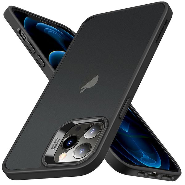 Чохол ESR для iPhone 12 Pro Max Classic Hybrid, Black bumper+Trans Black back (3C01201320101) 122136 фото